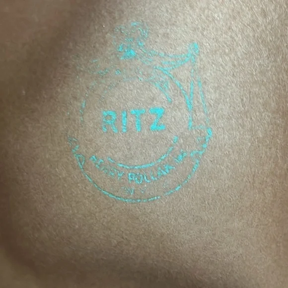 Vintage Matte Fashions Paris-Rome-London Feathered Felt Fedora 22 - Picture 7 of 7